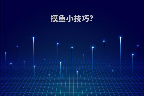 摸鱼小技巧?