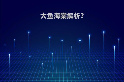 大鱼海棠解析?